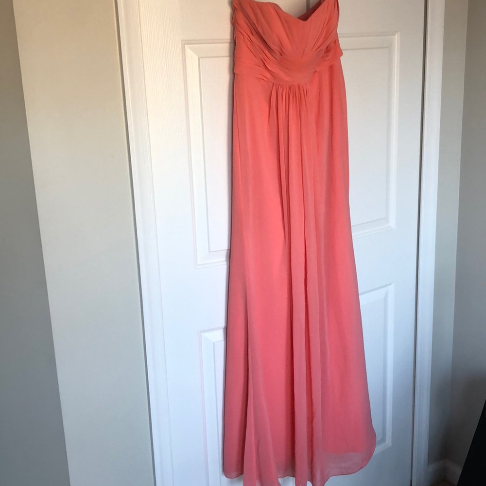 Coral David’s Bridal Dress